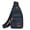 Blue, variant on Unisex Large Capacity Casual Waist Bag, Portable Mobile Phone Storage Pouch, Multi-Purpose Crossbody Sling Bag, Lightweight Daily Carryall for Outdoor Travel Shopping and Daily Commuting