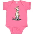 thumbnail image 3 of Inktastic Curious Greyhound Boys or Girls Baby Bodysuit, 3 of 5