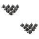 thumbnail image 1 of Cateissary L R Analog Joystick Control 3D Replacement Part Rocker for PS3 2piezas Tipo 2 10 piezas, 1 of 1