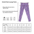 thumbnail image 6 of COEQINE Girls Sport Leggings Casual Buttery Soft Athletic Pants Stretchy High Waist Yoga Pants, for 4-5 Years Kids Girls for Easter Day, Easter Bunny Carrot Egg Purple, 6 of 7