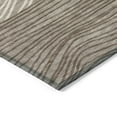 thumbnail image 3 of Addison Rugs Chantille Indoor/Outdoor Transitional Stripes Taupe Machine Washable Rectangle Rug, 8' x 10', 3 of 8