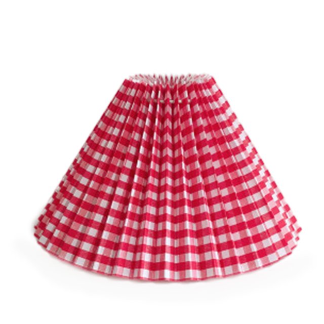 CAROOTU Pleated Lampshade E27 Light Cover Japanese Style Fabric Table Lamp Ceiling Decor