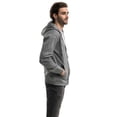 thumbnail image 5 of Mio Marino Men’s Full Zip Fleece Hoodie Sweatshirt, 5 of 6