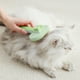 thumbnail image 1 of Cepillo de aseo para perros y gatos | Herramienta autolimpiante para desenredar el pelo con cerdas de acero inoxidable | Masaje suave para pelo corto y largo | Cepillo de una pieza para desenredar y, 1 of 7