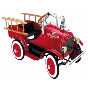 Instep Fire Truck Pedal Car Red Walmart Com Walmart Com