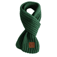 thumbnail image 1 of Bufanda para niños pequeños, bufandas cálidas tejidas para invierno para niños y niñas, calentador de cuello, 1 of 5