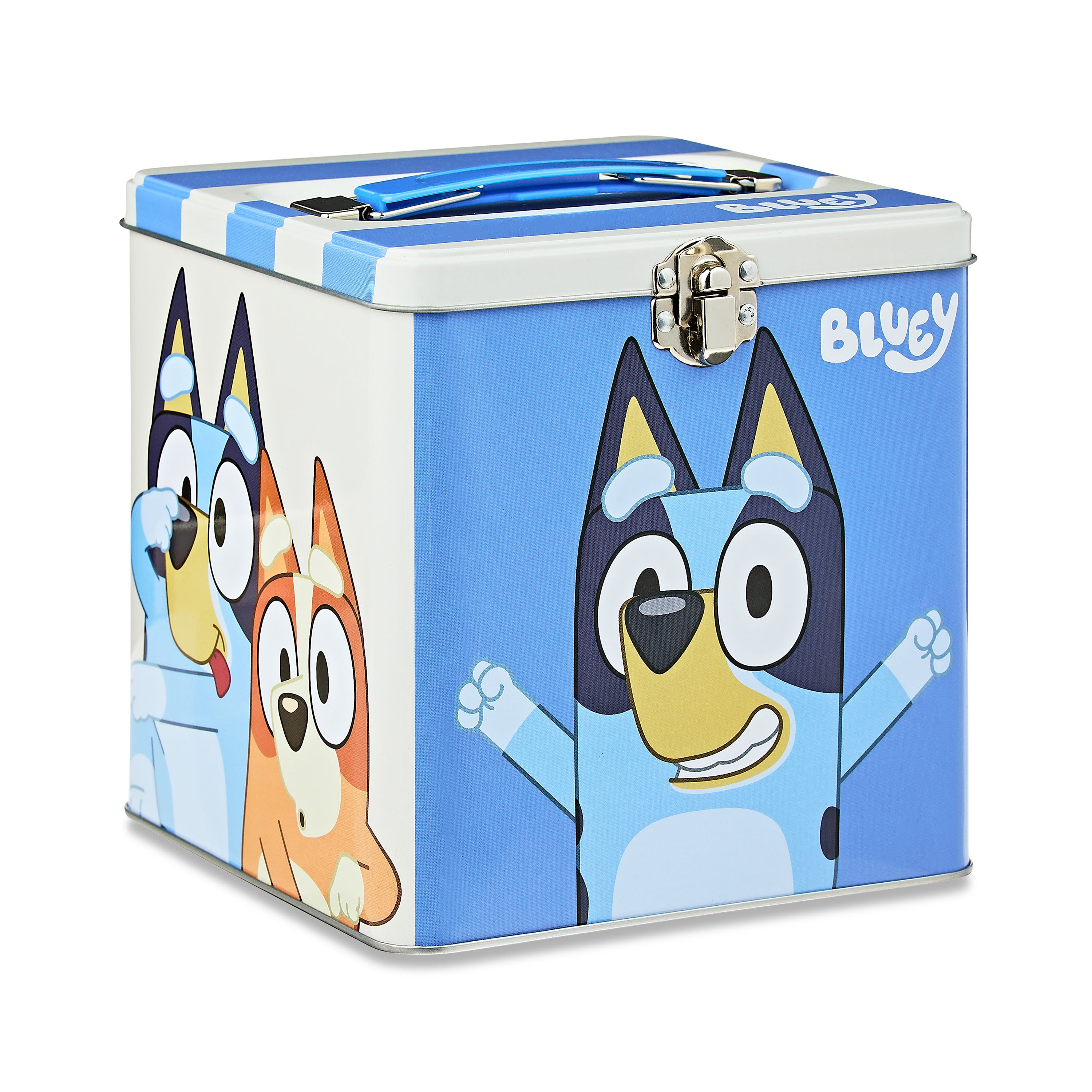 Bluey Bluey & Bingo Tin Lunchbox, Green, Dress Up Design - Walmart.com
