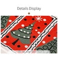 thumbnail image 2 of Alfombrilla de mesa navideña tejida, diseño creativo con motivo de guirnalda, colores vibrantes, ideal para decoración festiva, tamaño 44 x 34 cm, perfecta para proteger y embellecer tu mesa., 2 of 7