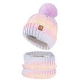 thumbnail image 4 of Diufon Women's Plush Warm Hat Ladies Winter Windproof Striped Knitted Wool Hats Fleece Lined Ski Cap, 4 of 4