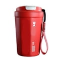 thumbnail image 1 of Oubit Double Layer Coffee Cup,390ml Insulated Coffee Mug Portable Mug Insulated Coffee Mug Smart Functionality, 1 of 9