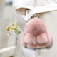 thumbnail image 5 of Llavero de Coche Hecho a Mano Suave Conejo Pompom Colgante Conejo Llavero de Coche Llavero Lindo, 5 of 5