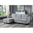 thumbnail image 2 of Nova Reversible Sleeper Sectional: Easy Assembly, Customizable, Space-Saving & Stylish, 2 of 3