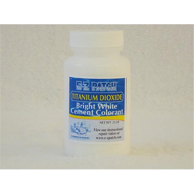 E-Z Products  4 oz Bright White Cement Titanium Dioxide