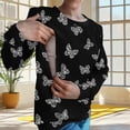 thumbnail image 3 of Edvintorg Maternity Work Clothes Women Winter Long Sleeve Maternity Crewneck Sweatshirt Casual Nursing Shirts for Breastfeeding, 3 of 5