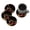 Multi225, variant on Coasters for Drinks Bar Beer,Set of 4 ,Round Wooden Housewarming Gift,Bottle Of Red Wine And Grapes On The Table