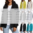 thumbnail image 3 of Women's Waterproof Jacket Baeitkot Women's Outdoor Windproof and Waterproof Jacket for Spring and Work Hiking and Travel Dark Gray XXXL, 3 of 9