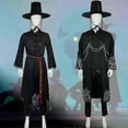 thumbnail image 5 of K-Pop Demon Hunters Costume Wig Hat Book Week Idol Jinu Cosplay Costume, 5 of 5