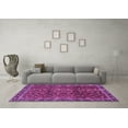 thumbnail image 3 of Ahgly Company Indoor Rectangle Persian Purple Traditional Area Rugs, 3' x 5', 3 of 4