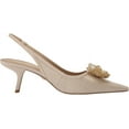 thumbnail image 2 of Sam Edelman Women's Light Natural Bianka Flora Slingback Pump 5M, 2 of 5