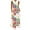Red, variant on Fesfesfes Womens Dress Floral Print V Neck Spring Long Dress Loose Casual Sleeveless Beach Dress with Pocket