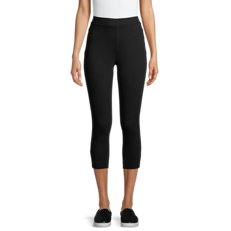 Time and Tru Women's High Rise Jegging Capris