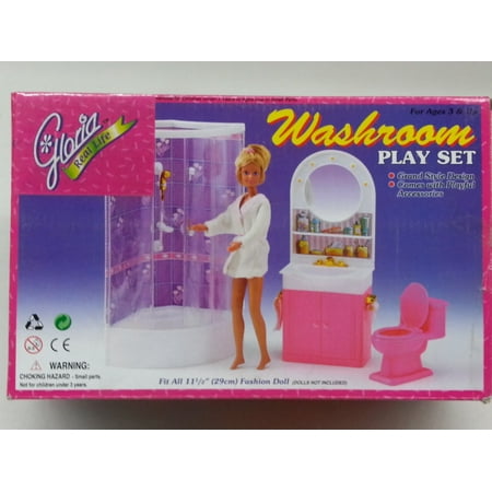 Gloria Washroom For 11 5 Dollhouse Furniture Walmart Com
