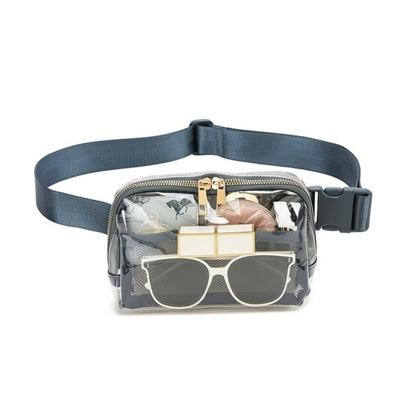 Waist Bag Clear Pack Belt Bags for Running Travel and Shopping