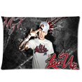 thumbnail image 1 of QIFEIHA Housse de Coussin MGK Machine Gun Kelly Impression Recto-Verso Taille 20x30 Pouces, 1 of 2