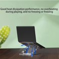 thumbnail image 5 of Foldable Computer Stand With 360 Rotating Base, Ergonomic Laptop Riser, 5 of 5