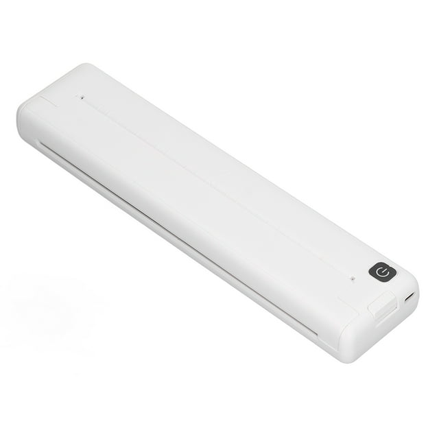 Impresora térmica A4 de 200 ppp, mini impresora térmica portátil sin tinta recargable con Bluetooth para la escuela y la oficina