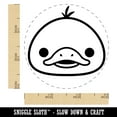 thumbnail image 2 of Happy Duckling Head Self-Inking Rubber Stamp Ink Stamper - Black Ink - Small 3/4 Inch, 2 of 7