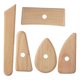 thumbnail image 2 of 5 piezas de modelado de cerámica, costillas de cerámica, herramientas para hacer esculturas de arcilla para dar forma, y elaborar arcilla en de, 2 of 9