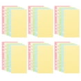 thumbnail image 6 of Zcyifa Colorful A6 Refill Paper, 6-Hole Punched, Ruled Inserts for Binder, 6 of 10
