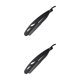 thumbnail image 1 of Seitruly Afeitadora de barba Manual plegable, recortadora de pelo de barbero, cortadora de barba de acero inoxidable, maquinilla de afeitar de barbero de negro 2piezas Seitruly CBP160974, 1 of 6