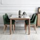 thumbnail image 2 of Modern Minimalist Kitchen Table Italian Simple Light Luxury Marble Dinning Table Restaurant Household Tavoli Da Pranzo Furniture My Lux Decor Round, 2 of 11