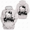 thumbnail image 1 of Hello Kitty Chandails à Capuchon Imprimés pour Femmes, Chandails en Molleton à Capuche pour Femmes, Chandails à Capuchon Harajuku pour Femmes, Chandail à Capuchon à Manches Longues pour Femmes, Pullovers pour Dames, HOEMLIN, 1 of 6