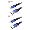 thumbnail image 3 of Seitruly Micro Usb Kabel 3A Nylon Snel Opladen Usb Data Kabel Voor para tableta Android Mobiele Telefoon Usb oplaadkabel Azul Androide 2M 2Conjunto, 3 of 6