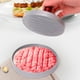 thumbnail image 1 of Molde para hacer hamburguesas con mango de madera, molde para máquina de hamburguesas para cocina casera, 1 of 7
