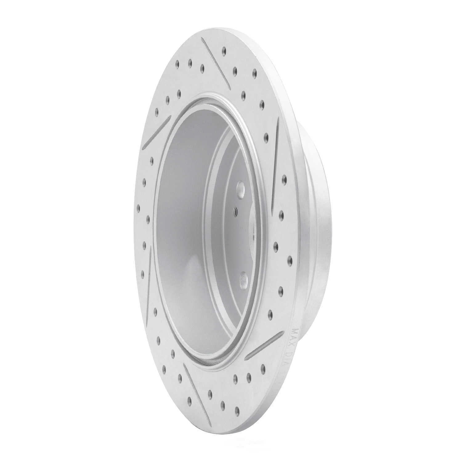Dynamic Friction Company 830-59046L DFC Geoperformance Rotor - Drilled and Slotted