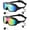 Aqua & Birght Rose, variant on 2-Pack Wide View Anti-Fog Swim Goggles, UV-Protected No-Leaking Swimming Glasses with Earplugs for Adults, Men, Women & Kids
