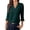 Green, variant on Qaspx Womens Blouses 3/4 Sleeve Dressy Tops Casual V Neck Office Shirts