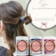 thumbnail image 3 of Minnieouse 10 piezas de poliéster de gran tamaño con volantes Scrunchie corazón bola lazos para el cabello para mujeres lazos para el cabello Accesorio para el cabello A, 3 of 6