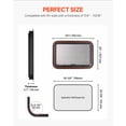 thumbnail image 2 of VEVOR RV Exit Window, 30" W x 20" H Tinted RV Window with Net Screen and Trim Ring, Fit for 1 1/4" - 1 13/16" Thickness Wall, RV Window Replacement for Teardrop Cargo Trailer Camper, DOT Approved, 2 of 9