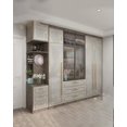 thumbnail image 2 of Light Luxury Flat Door Large Wardrobe Modern and Simple Home Bedroom Assembly Solid Wood Wardrobe Nordic Overall Cabinet Customi My Lux Decor Round, 2 of 17
