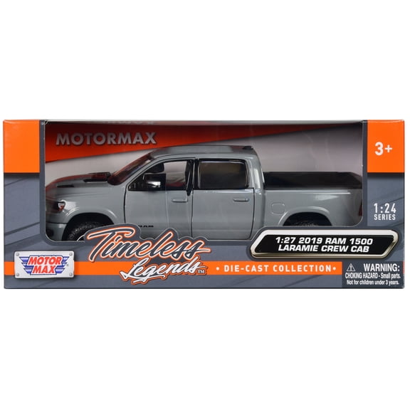 2019 Ford F-150 Limited Crew Cab Pickup Truck Gray "Timeless Legends" Series 1/24-1/27 Diecast Model Car by Motormax