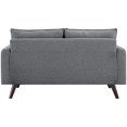 thumbnail image 4 of LifeStyle Solutions Causeuse Cambridge en Tissu Gris, 4 of 5