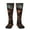 2 Black-2, variant on Dark Skull King Throne Knee Socks, High Socks Long Stretchy Sock Women Knee High Stocking, Long Socks for Women
