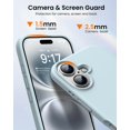 thumbnail image 4 of KOMI Designed for iPhone 16 Case,Shockproof Liquid Silicone Protective Phone Case with Soft Anti-Scratch Microfiber Lining Ultra Slim Drop Protection Phone Cover 6.1 inch Light Blue, 4 of 5