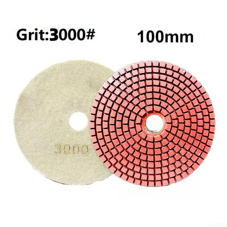 

4 Inch 100mm Dry/wet Diamond Polishing Pads Flexible Grinding Discs For Granite