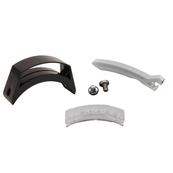 Speedway Motors Steering Column 3 Speed Shift Indicator Kit Black Housing Replacement For Universal Tilt Columns Clear Lens Glue On Pointer GM Style